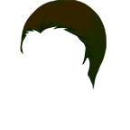 Cheveux noirs