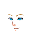 Yeux bleus