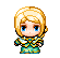 Image animée(gif) représentant un personnage secondaire féminin(Hitakami)